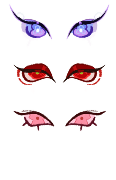 Eyes Because plant cookies photosynthesize, their bodies produce chlorophyll. Excess chlorophyll is found in the hands and legs; depending on the cookie, this build up can go as far as the elbows and knees.