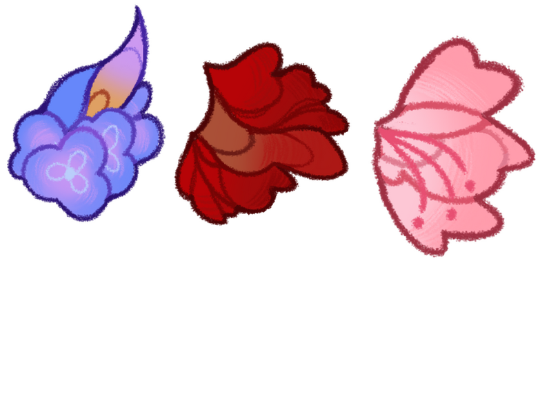 Ears Ears are significantly smaller but share the same general shape.