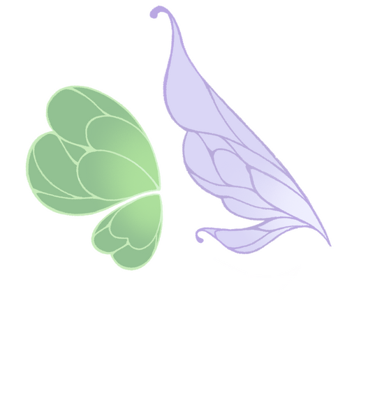 Wings Ears are significantly smaller but share the same general shape.