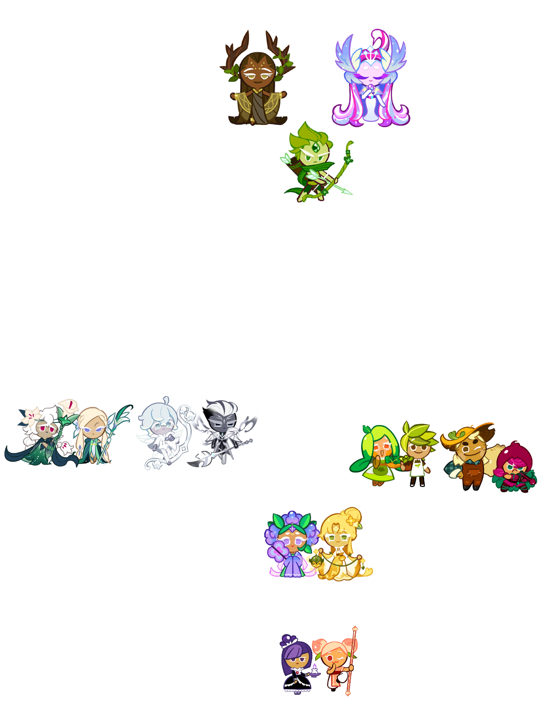 Cookie anatomy. The dough (skin) of the cookie is not present on the right half of the body, revealing gummy muscles, sugar bones, and jelly organs. A soul stone is placed in the center of the chest.